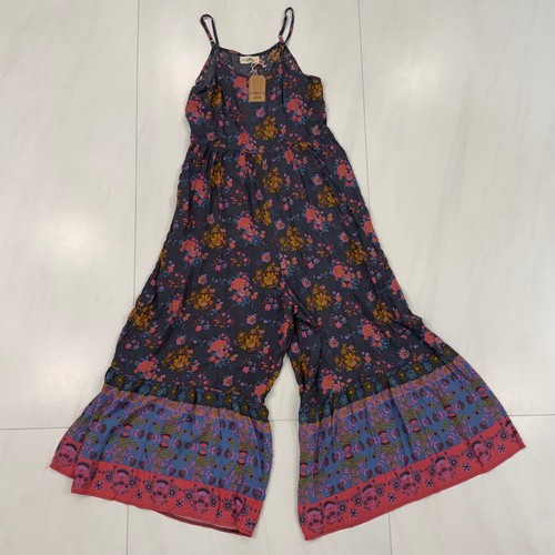 Mono bohemio de pierna ancha con estampado floral Natural Life talla S - Imagen 2 de 8