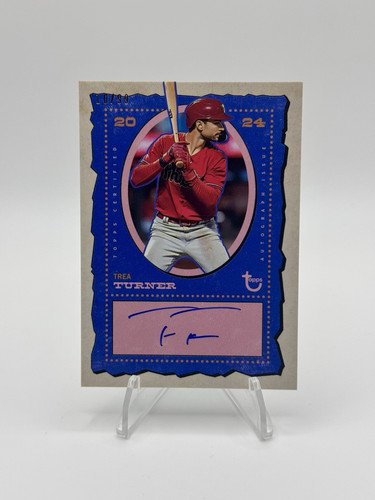 Colección Topps Brooklyn 2024 - Autógrafos Trea Turner #AC-TT/99 (AU) - Imagen 1 de 2