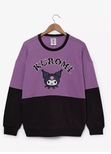 Sanrio Kuromi Portrait Panel Crewneck NEW WITH TAG LARGE