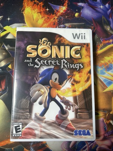 Sonic And The Secret Rings Nintendo Wii CIB schneller kostenloser Versand