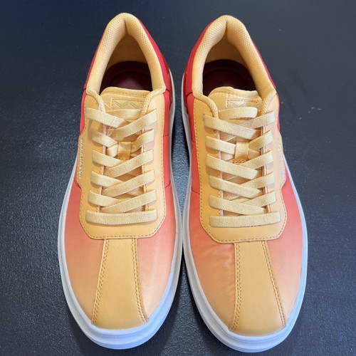 Skechers Mark Nason Record 2.0 NYLA Women 9.5 Slip-On Shoe Red Yellow Ombre NEW - Picture 2 of 6