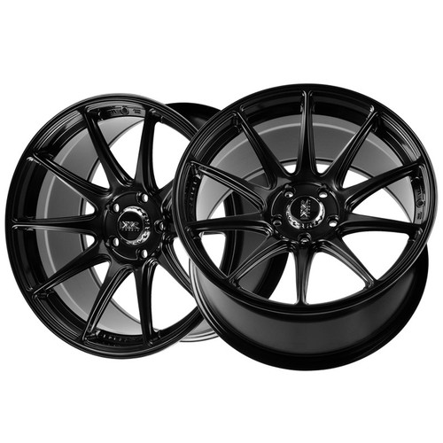 1 X XXR 527R 18X10 5-120 73.1 Hub +35 Offset Black Wheel Rim - Picture 2 of 5