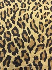 Vintage Ralph Lauren ARAGON Leopard Animal Print Cotton Queen Flat Sheet USA
