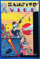Hamster Vice #1 (1986) Dwayne Ferguson - Blackthorne Publishing - VF
