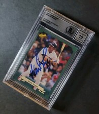 Wade Boggs HOF Signed 1987 Classic Game #60 Boston Red Sox BGS BAS 10 AUTO