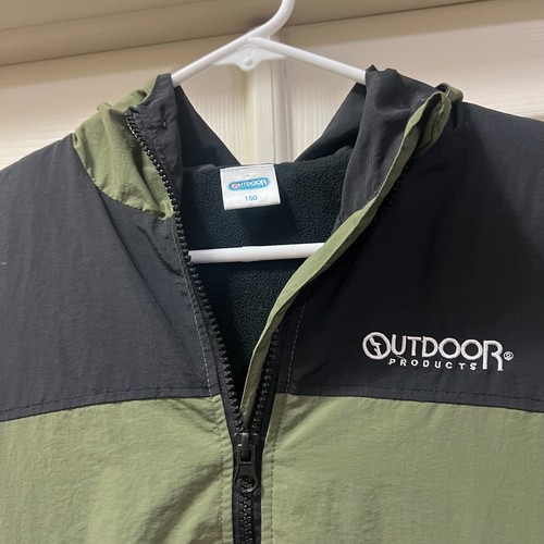 Vintage Outdoor Products Softshell 150 Full Zip Kids Jacket Green/Black - Picture 3 of 12