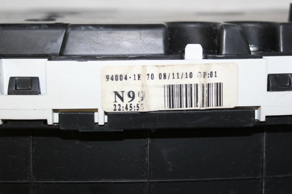 Cuadro de instrumentos velocímetro tablero Hyundai Accent 2009 120.832 millas manual Foto 3 de 4