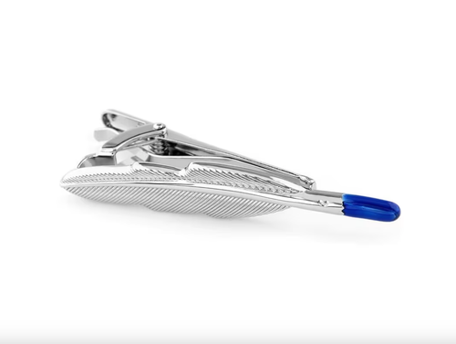 Silver Formal Metal Tie Clip Holder 60mm Stainless Steel Clasp Mens Bar Pin - Picture 108 of 138