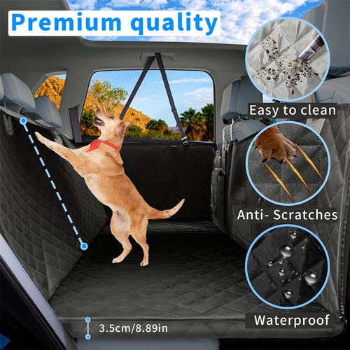 XXL Firm Back Seat Extender for Dogs, Hard Bottom Dog Car Cover Bed Camping Mat - Picture 9 of 15