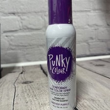 Punky Colour Panther Purple Temporary Hair Color Spray 3.5 oz Party Costume