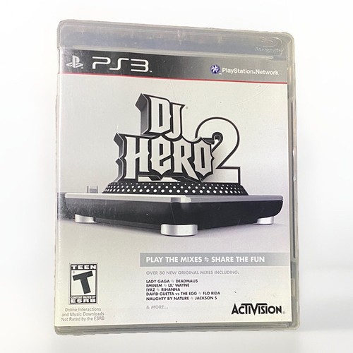 DJ Hero 2 PS3 PlayStation 3 Complete CIB PS3 Game - Picture 1 of 4