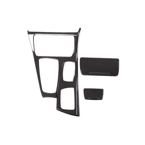 Cubierta del panel de cambio de marchas de control central ABS de carbono para BMW Serie 5 F10 2011-2017 - Imagen 7 de 12