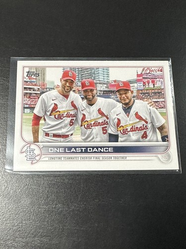 2022 Topps Update Veteran Combos One Last Dance Albert Pujols Yadier Molina #168