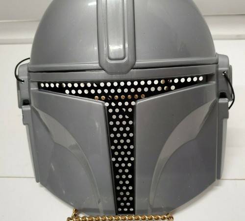 Máscaras de vestir mandalorian de Star Wars Halloween y máscara de cosplay para niños - Imagen 3 de 9