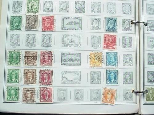 Excellent Canada Large Stamp Collection Vintage Album (77 pics!!) - Picture 11 of 24