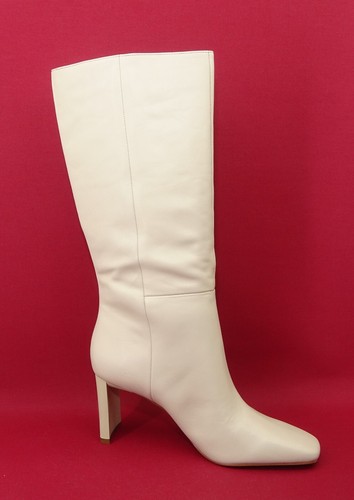 ALDO LILLE Botines Botas Botas Mujer Zapatos Blanco Crema Cuero T. 40 - Imagen 4 de 14
