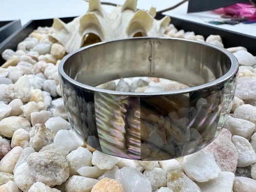 Buntes handgefertigtes Abalone Muschel Mosaik Armband - Bild 12 von 13