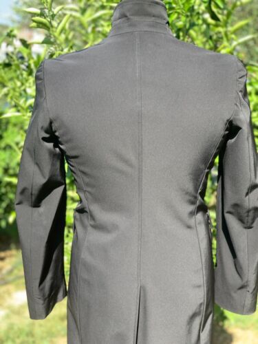 Prada Milano Royal Fit Trench Coat Light Formal Jacket Parka Size 42 S Tuxedo - Picture 2 of 24