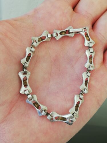 Bracelet unisexe en argent massif - Picture 2 of 12