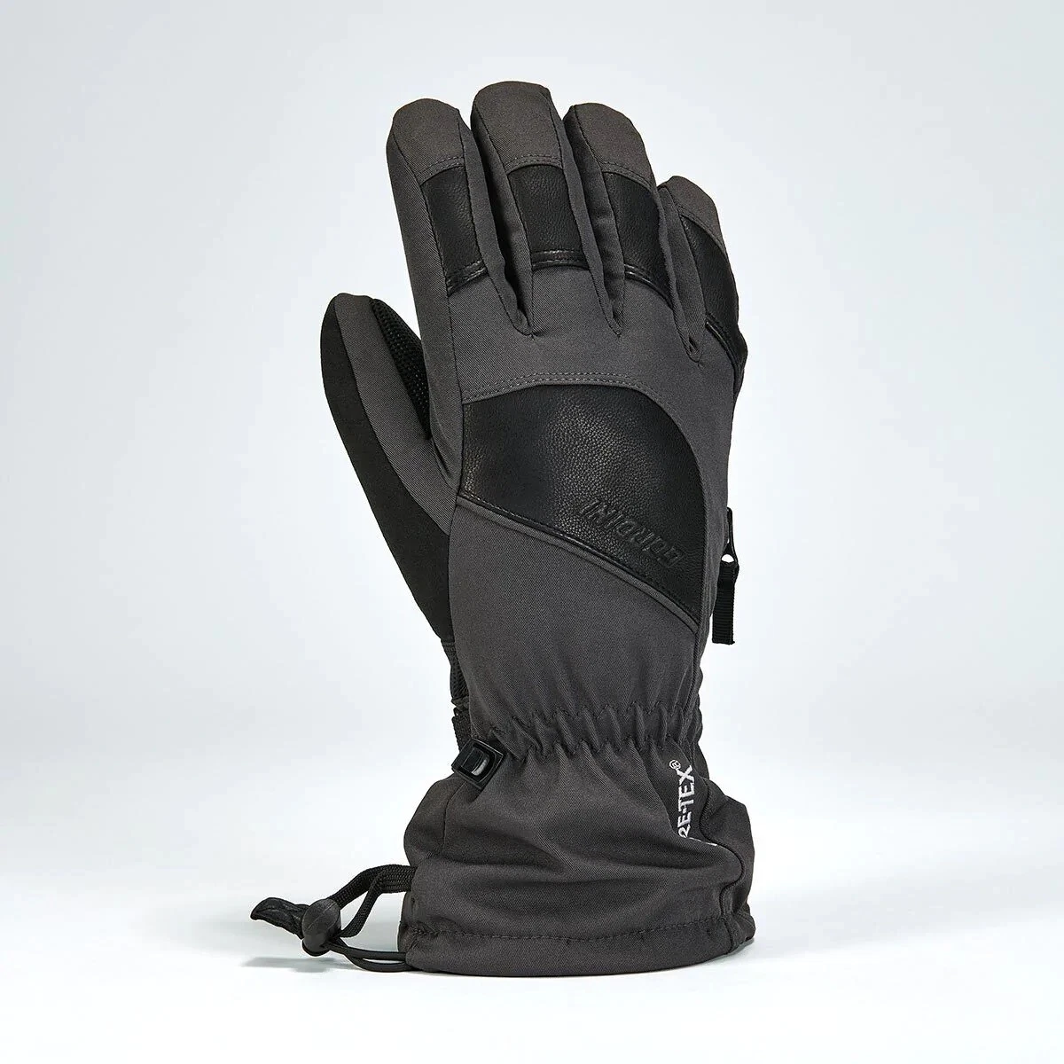 Women's GORDINI Gore-Tex Down Gloves - Gunmetal Black - #3G1075