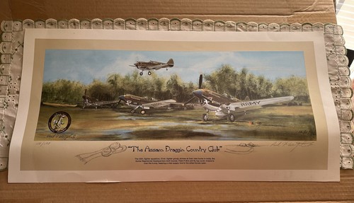 The Assam Draggins - Impresión firmada y numerada “The Assam Draggin Country Club” - Imagen 4 de 14