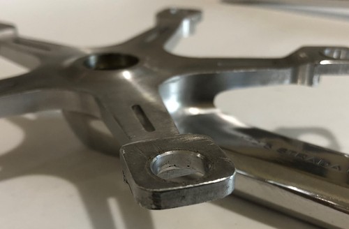 Juego de manivelas Campagnolo México muy raro, 172,5 mm, estilo pista - Imagen 9 de 18