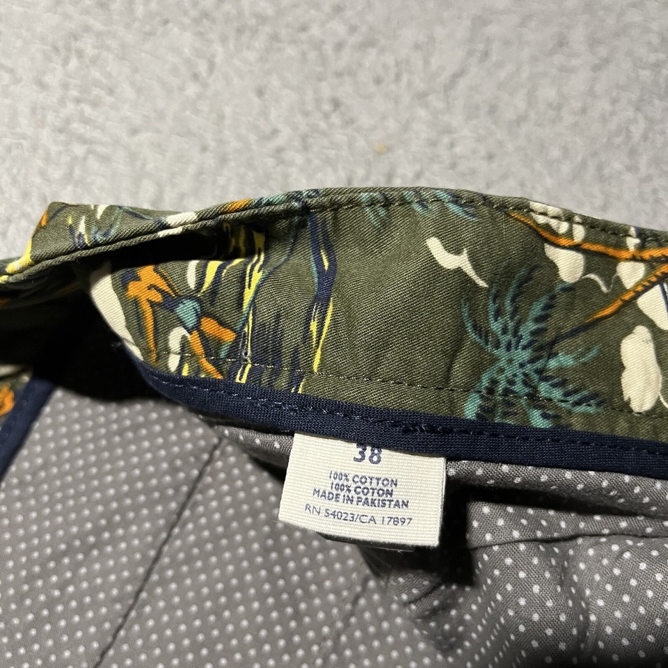 Vintage Old Navy Shorts Mens 38 Hawaiian Military Surplus All Over