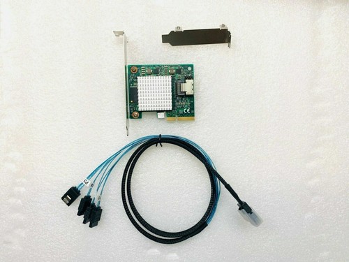 IBM H1110 = 9211-4i FW 9211-8i P20 IT Mode for ZFS FreeNAS unRAID 2* SFF SATA US - Picture 5 of 5
