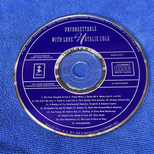 Natalie Cole: Unforgettable With Love (CD) Elektra Entertainment - Bild 3 von 4