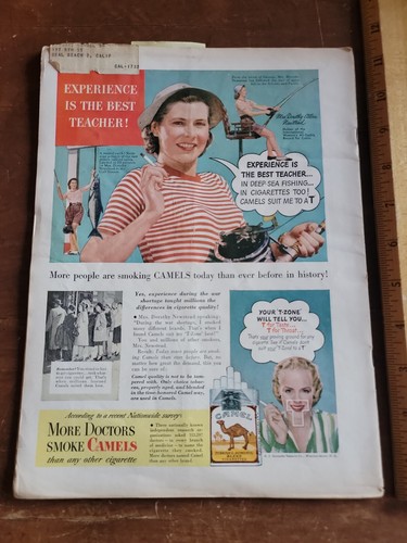 Revista Foriegn Service, Veterens of Foregn Wars, mayo 1947 - Imagen 2 de 8