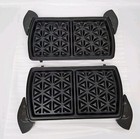 VillaWare InterBake3 Multi Baker 4-Square Replacement OEM Waffle Iron Plates NEW