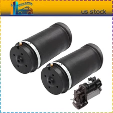 Rear Air Suspension Air Spring & Compressor For Mercedes R320 R350 R500 R63 3PCS