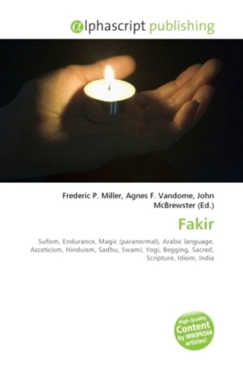 Frederic P. Miller (u. A.) | Fakir | Taschenbuch | Englisch | Ean