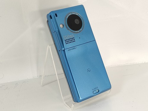 【factice!】 SHARP SH-08A (couleur bleu) docomo-japon téléphone portable qui ne fonctionne pas - Photo 3 sur 3