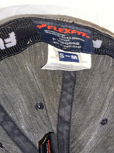Hat Cap BLACKISH/BLACK Hurley S-M FLEXFIT pre-owned - Picture 5 of 8