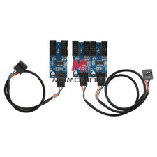 Motherboard USB 9Pin 1 to2/1 to4 Splitter Extension Cable Port Multiplier USB2.0