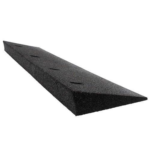 Bordsteinrampe Gummi schwarz I Breite: 100 cm I Höhe: 110mm I Rampe Auffahrhilfe - Bild 6 von 6