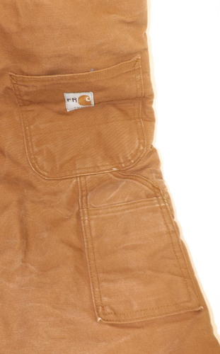 Carhartt Flame-Resistant Quick Duck® Bib Overall/Quilt-Lined- Men's size 34 x 36 - Picture 10 of 16