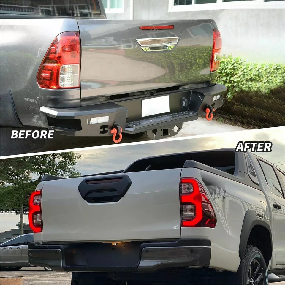 Tail Lights For Toyota Hilux Revo 2015 2016 2017 2018 2019 2020 2021 Rear Lamps - Image 2 of 4