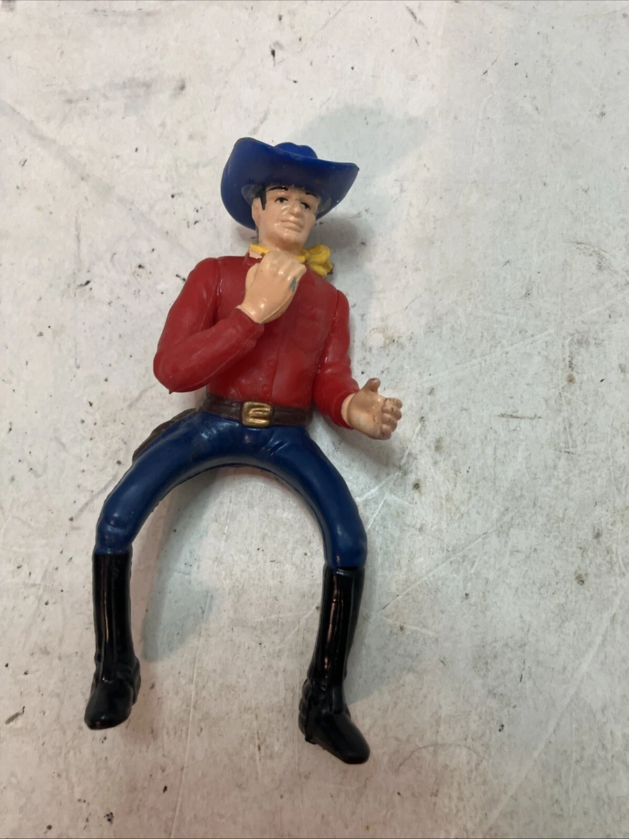 Figurines Anciennes Cowboys Biewan Barter - Année 1977 - RARE