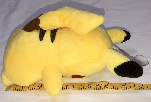 De colección Pokemon Pikachu 8” Peluche Ventosa Ventana Colgador Nintendo - Imagen 4 de 6