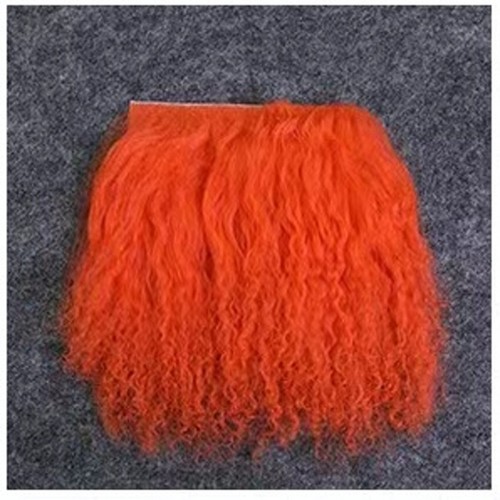Curly 2x4" Doll Wigs DIY Tibetan Lamb Mohair For Reborns Doll Fur Hair Mongolian - Picture 29 of 55