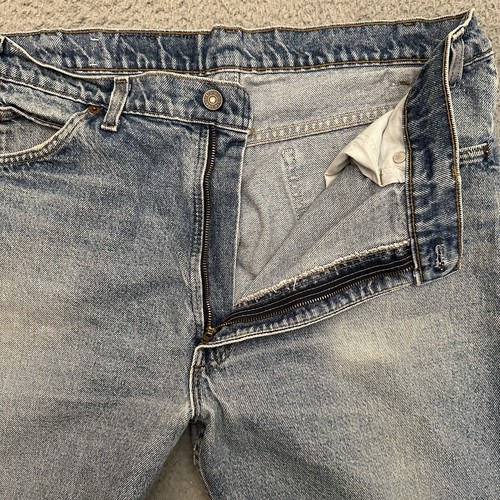 Vtg Levi's 509 Jeans Men's 36x29 Straight Orange Tab Made in USA 80's (Tag38x30) - Picture 6 of 15