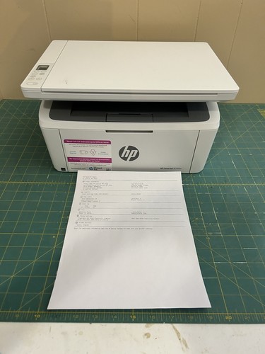 Stampante laser wireless HP LaserJet M140w usata pochissimo! Solo 26 pagine!