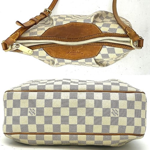 Louis Vuitton Damier Azur Siracusa PM Shoulder Bag N41113 #FS792-434 - Bild 4 von 23