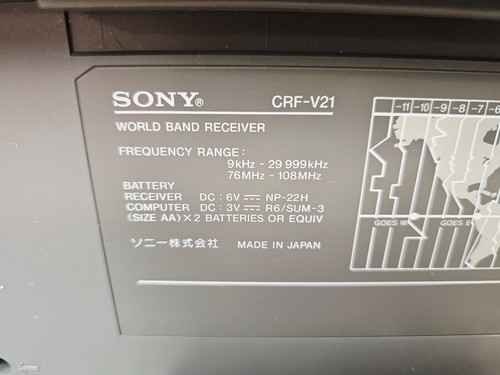 SONY CRF V21 Ultimate Shortwave Receiver 320 330 Watkins Drake Collins TMC Radio - Picture 10 of 20
