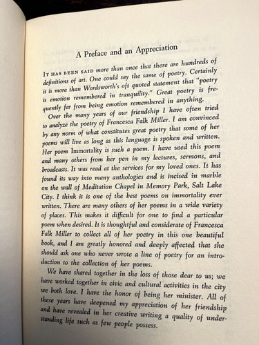 Collected Poetry. Francesca Falk Miller. First Private Print 1956 - Picture 7 of 14