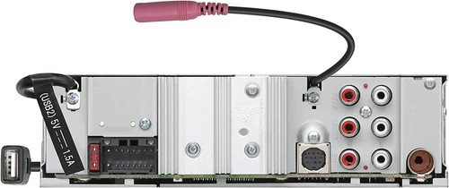 Kenwood KMM-X705 AM FM HD BT Dual USB Car Stereo, Plus SiriusXM Satellite Tuner - Picture 4 of 4