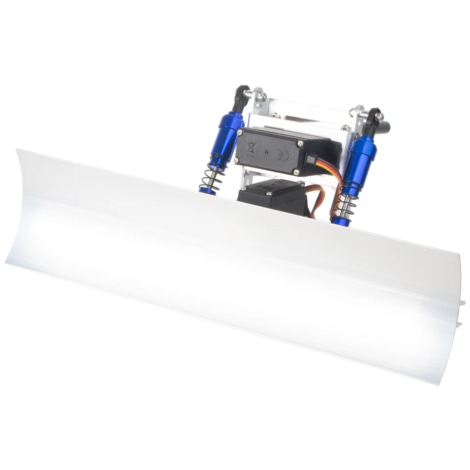 Alumium Snow Shovel with Servo Motor for 1/10 Traxxas TRX4 Axial SCX10 II Redcat - Image 2 of 4