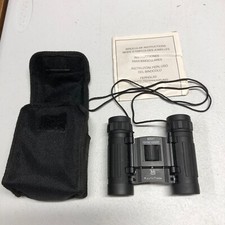 Multitech Binoculars Folding Pocket 8 x 21 Outdoor Rubber Case and Manual